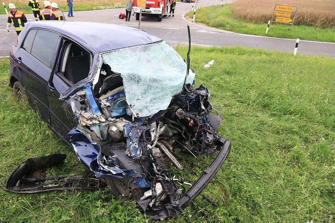 Schwerer Unfall im Landkreis Bamberg