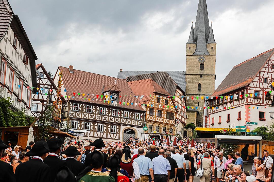 Weinfest-Eröffnung in Zeil am Main