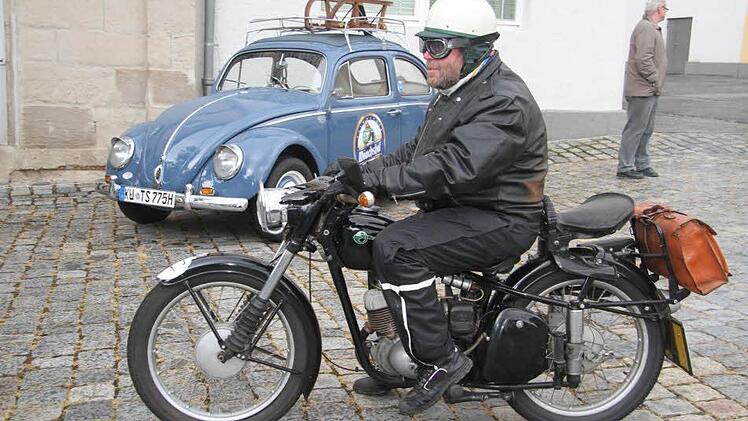 Impressionen vom Oldtimer-Treffen in Kulmbach.  Foto: Sonja Adam
