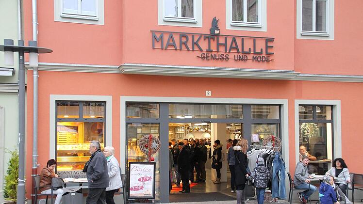 Gut besucht: die Markthalle. Foto: Simone Bastian
