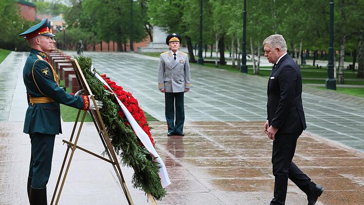Vor dem Tag des Sieges in Russland