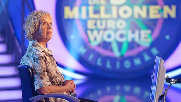 Blick zur&uuml;ck in Fassungslosigkeit: Gabriele Schmickl widerfuhr bei der "3-Millionen-Euro-Woche" (RTL) der ultimative Quiz-Unfall.