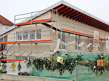 Das neue Gebäude in der Äußeren Nürnberger Straße ist in Holzständerbauweise errichtet Foto: Peter Großcurth