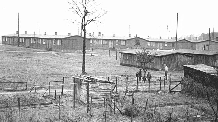 Das Barackenlager Hagenau Foto: privat