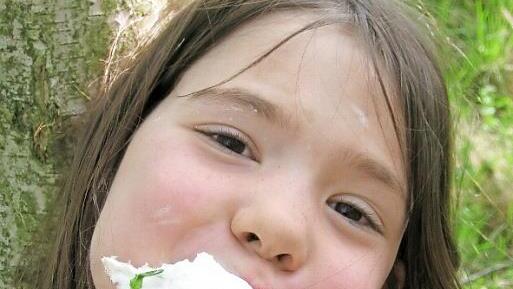Schmeckt offenbar gut: Birkenbl&auml;tter-Brot