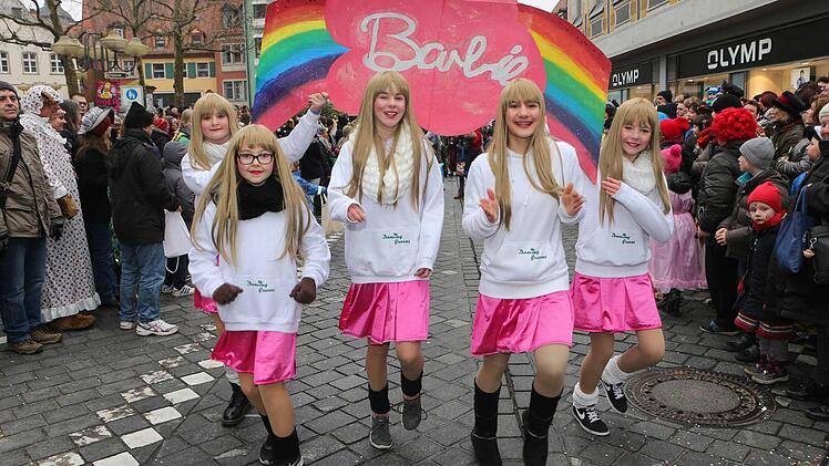 Faschingsumzug in Bamberg Foto: RiegerPress
