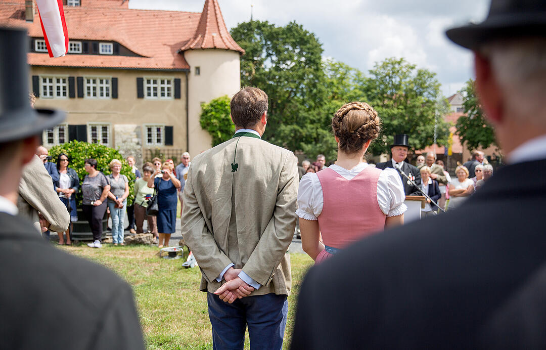 Heimf&uuml;hrung der Braut des F&uuml;rsten Castell-R&uuml;denhausen