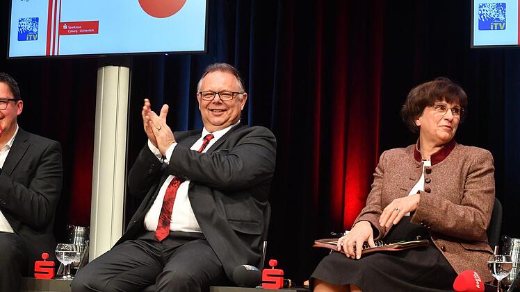 Impressionen vom Regionentalk zur Coburger Landratswahl im KongresshausFoto: Ronald Rinklef