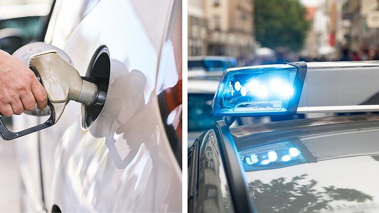 Bamberg: Mann will nicht an Tankautomat zahlen - und fl&uuml;chtet erbost mit Zapfpistole im Auto