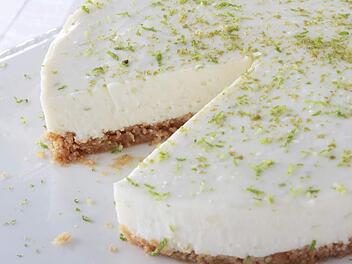 Limetten-Frischk&auml;se-Torte