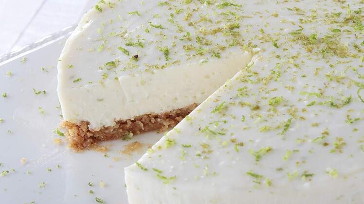 Limetten-Frischk&auml;se-Torte