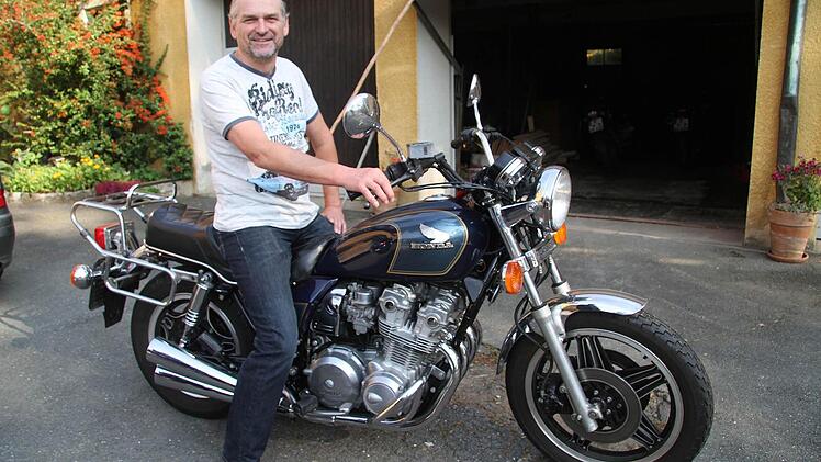 Kurztrip nach Oberfranken, um sich mit Freunden zu treffen: Hans-Peter Seyfferth aus Schweinfurt.