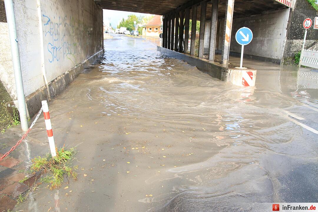 Massive Schäden nach Sturm in Bamberg