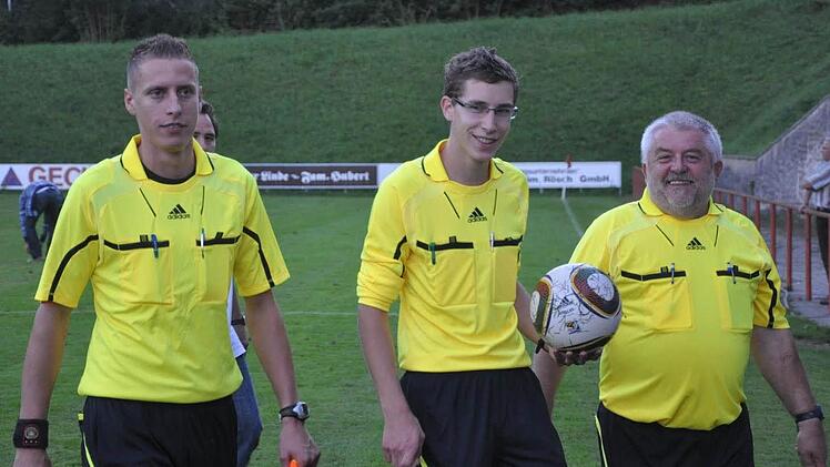 Nicht nur Albin Bauer (re.), sondern auch Sebastian Diesel (li.) hat Strafanzeige gegen Fußballer gestellt. Foto: Leo Hühnlein