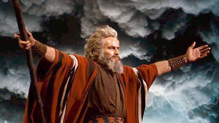 "Die zehn Gebote" galt lange Zeit als einer der teuersten Filme aller Zeiten.