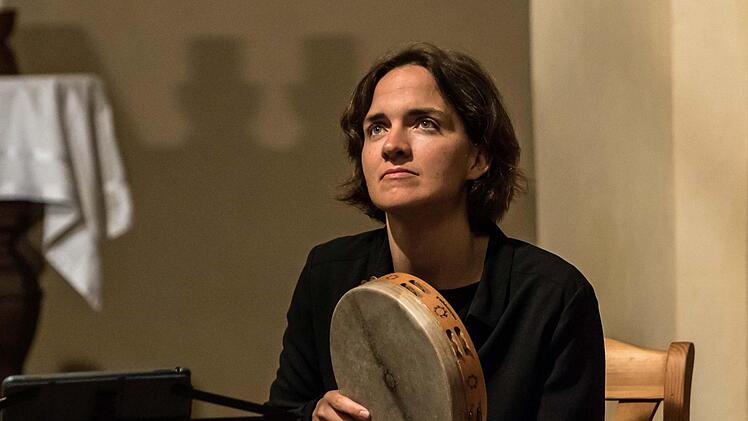 Der Lautenvirtuose Nehad el Sayed und die Perkussionistin Nora Thiele begeisterten bei ihrem Konzert in der Johanneskirche Elsa.Foto: Jochen Berger