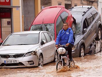 Überflutungen in Spanien