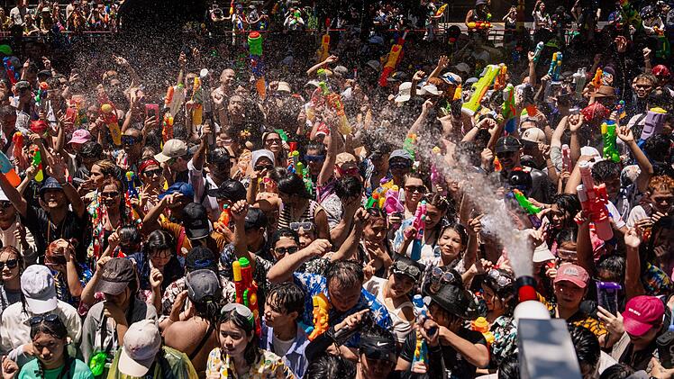 Neujahrsfest Songkran in Thailand