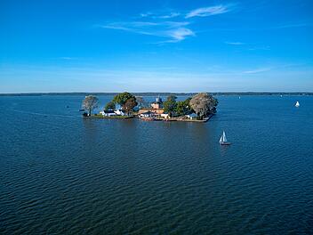 Wilhelmstein is an artificial island in lake Steinhuder Meer with an area of 12,500 square meters, located in the Hanover Region, Northern Germany.