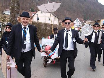 Diese Narren n ahmen die NSA und Präsident Obama auf die Schippe. Fotos:_ Weichert