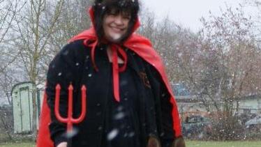 Marliese Nagengast mit "Narar" Foto: privat