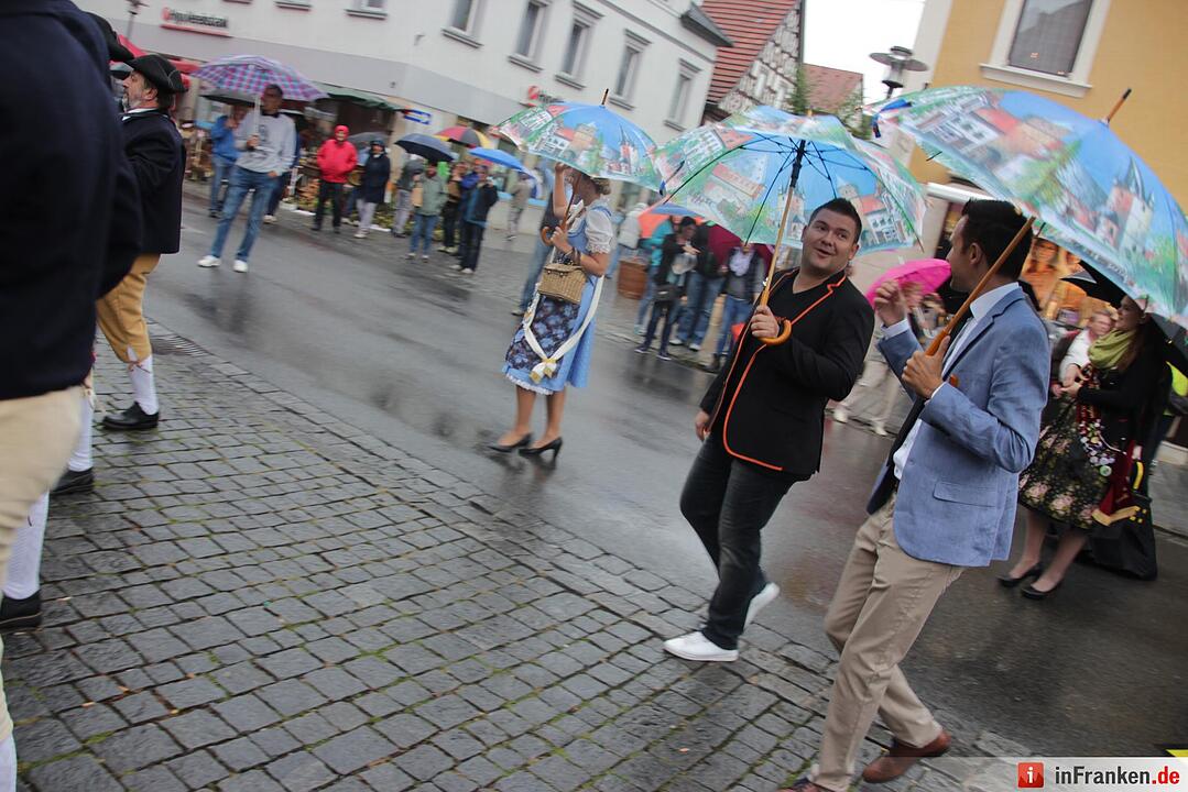 Korbmarkt 2016 in Lichtenfels am Samstag
