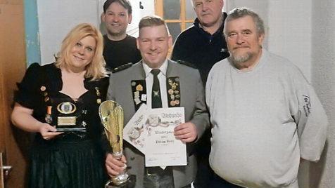 Beim Schützenverein Affalterthal wurden Schützen geehrt.  Foto: privat