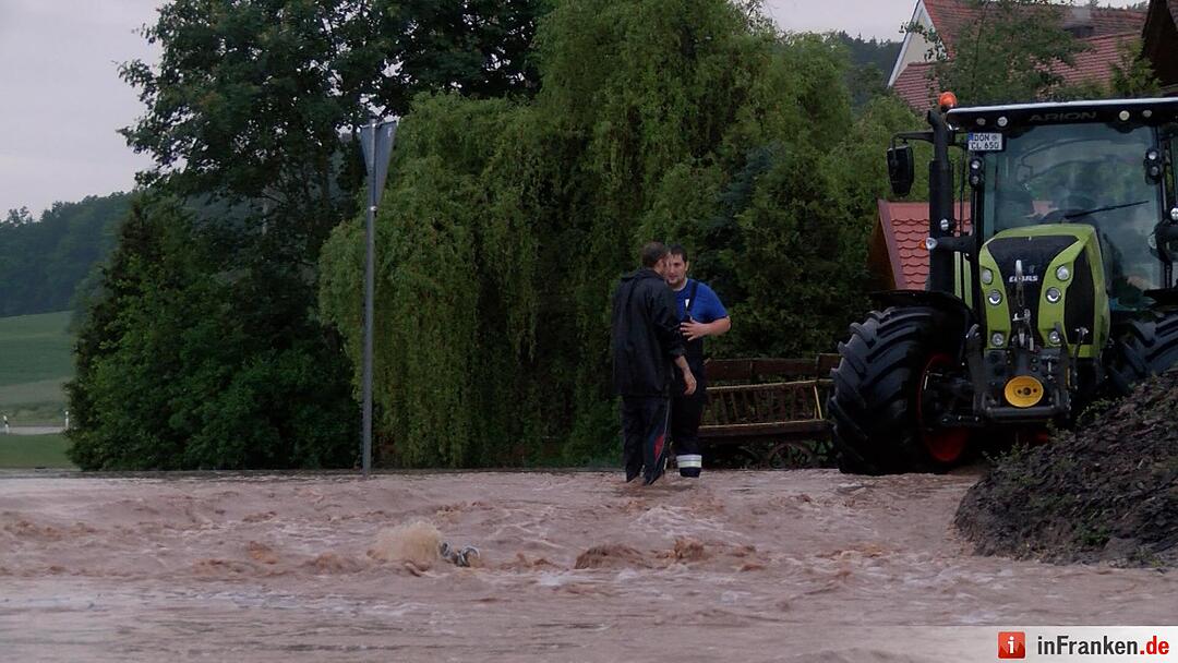 Unwetter in Frankendorf