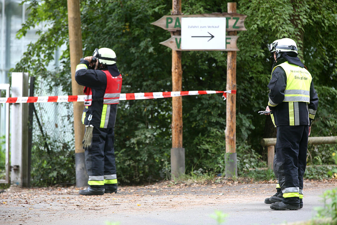 Nürnberg: Munitionsfund in der Braillestraße - vermutlich Phosphorbombe
