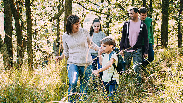 Wandern, Wandern mit Kindern, Wandern mit der Familie