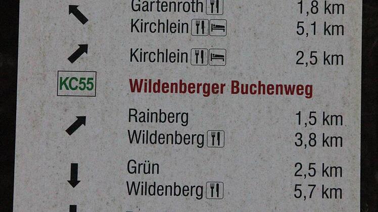 Hinweistafeln an den "7 Fuhren"  Foto: Friedwald Schedel