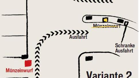 Vorgeschlagene Variante 2 für eine Neuregelung: Foto: Josef Hofbauer