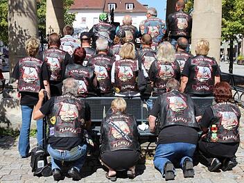 Keine Angst vor Kutten! Die Trike Driver Franken sind lieb. Die spenden sogar für Kindergärten. Foto: privat