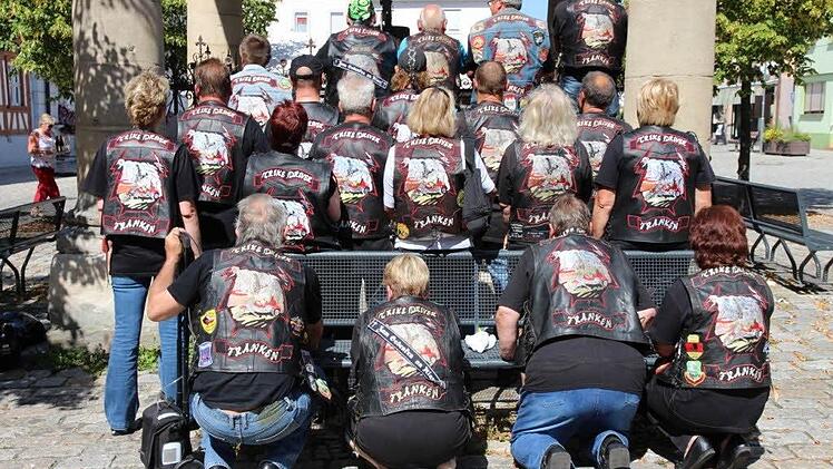 Keine Angst vor Kutten! Die Trike Driver Franken sind lieb. Die spenden sogar für Kindergärten. Foto: privat