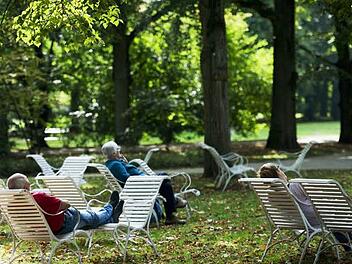 Auszeit im Luitpoldpark Foto: Staatsbad/Heiji Shin