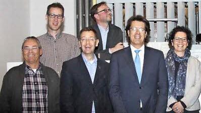 Der Vorstand des Orgelbauvereins kümmert sich um die Beschaffung der Gelder.