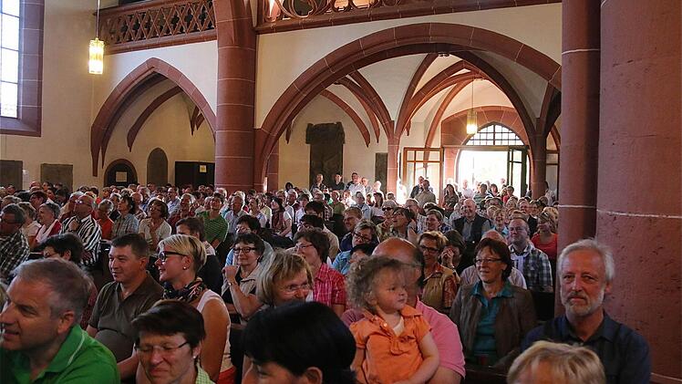 Ankunft der Wallfahrer