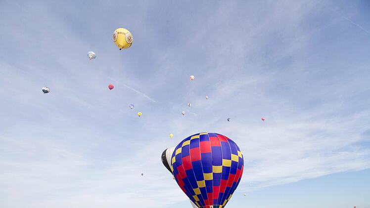 Jackpot für Ballonfans: Der Frankenballoncup 2020 wurde über der Fränkischen Schweiz ausgetragen. Foto: Josef Hofbauer