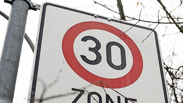 Kommt in Teutschnitz erst einmal nicht zum Einsatz: Hinweisschild auf eine Tempo-30-Zone.