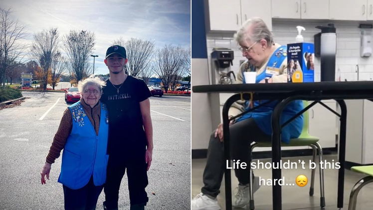 Nola ist 81 und arbeitet noch immer, um ihr Haus abzubezahlen - ein TikTok-Video des 19-jährigen Devan ändert alles.
