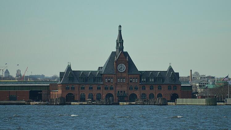 Ellis Island, New York: Erste Station für Auswanderer aus Irland.