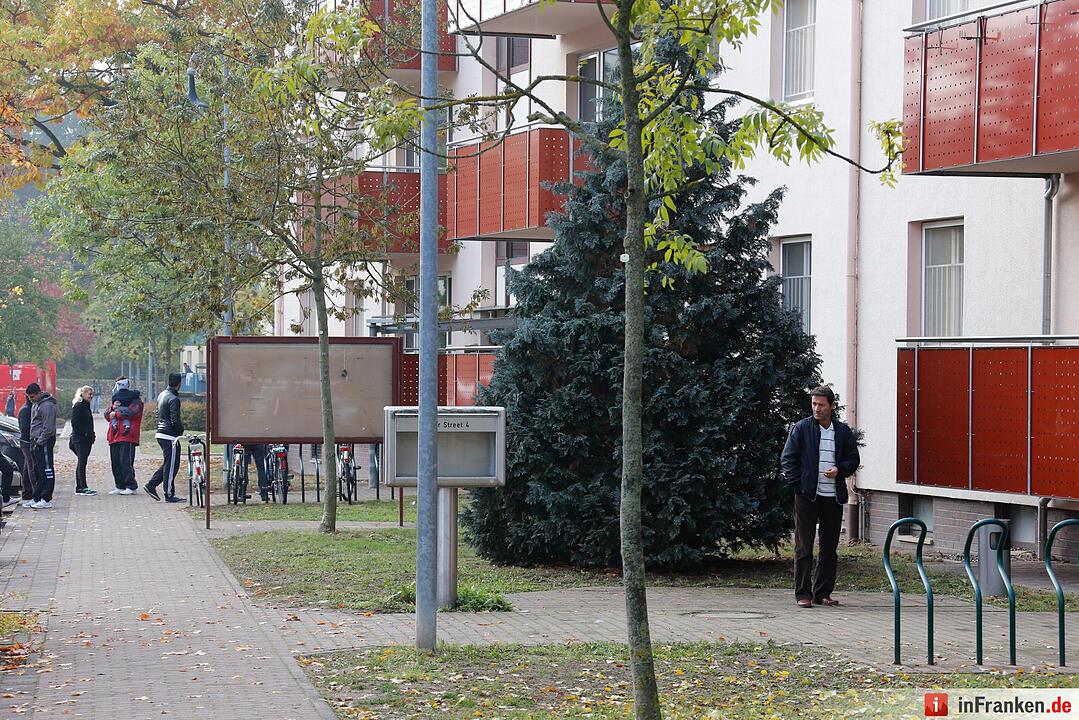 Bundesinnenminister Thomas de Maizière (CDU) hat das Balkanzentrum in Bamberg besucht