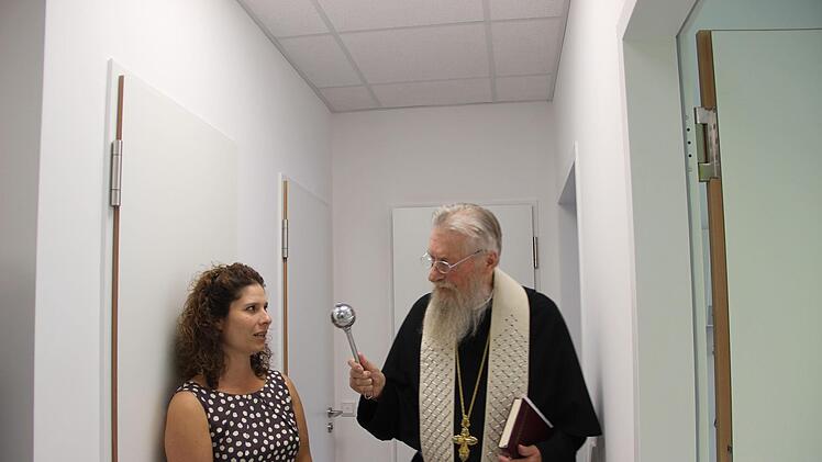 Einweihung des Erweiterungsbaus für Betreutes Wohnen in St. Michael.Heike Beudert