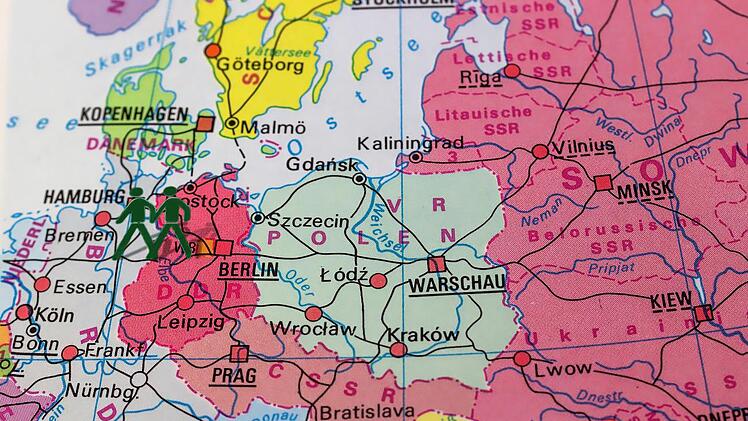 Reichte bis weit in den Westen: der Einflussbereich der UDSSR