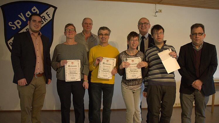 Die Stadtmeister des Wefa-Laufs Foto: Bettina Knauth