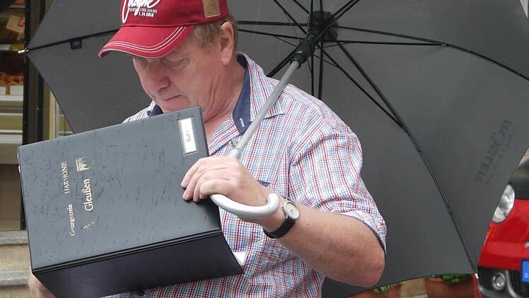 Bürgermeister und "Drehbuch"-Meister: Werner Thomas. Foto: Berthold Köhler