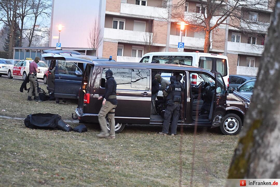 SEK-Einsatz in Bamberg Ost