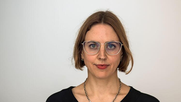 Zeichnungen und eine Installation zeigt Xenia Fink in Coburg. Die Studioausstellung im Kunstverein wird am Samstag eröffnet.Foto: Jochen Berger