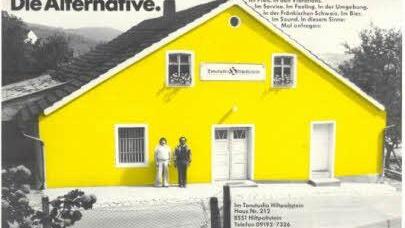 Das damalige Plattenstudio von Jonas Porst. Foto: privar