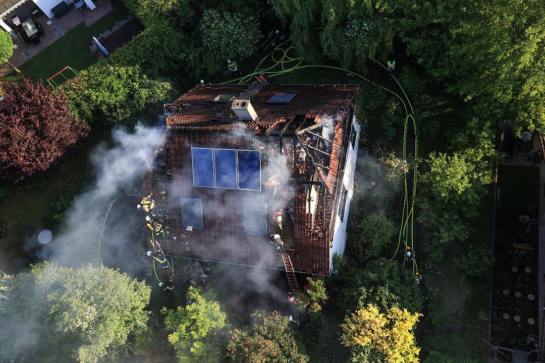 Brand in Bamberg am Pfingstmontag